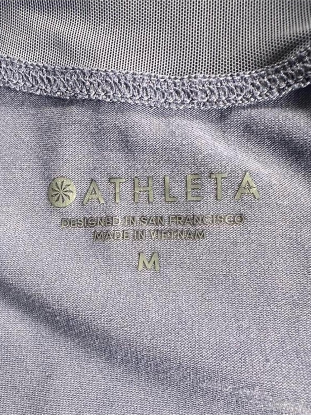 Athleta Lavender Workout Gym Racerback Tank Top women’s size Medium - Picture 5 of 5